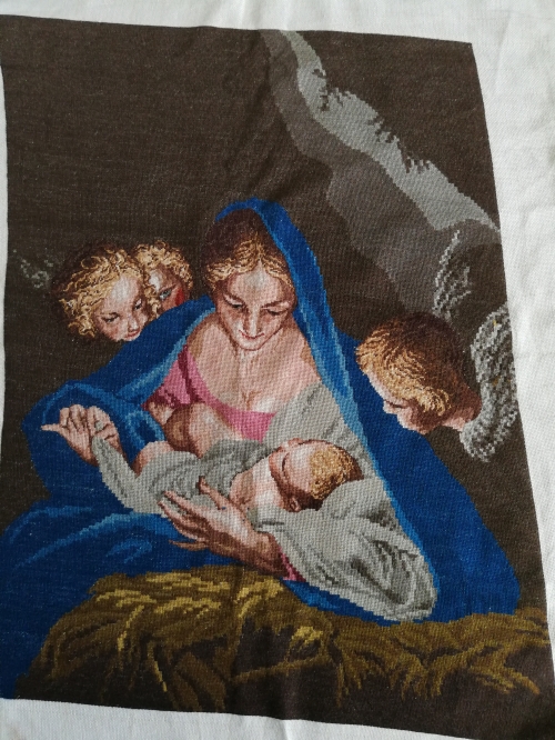 Гоблен Мадоната с младенеца