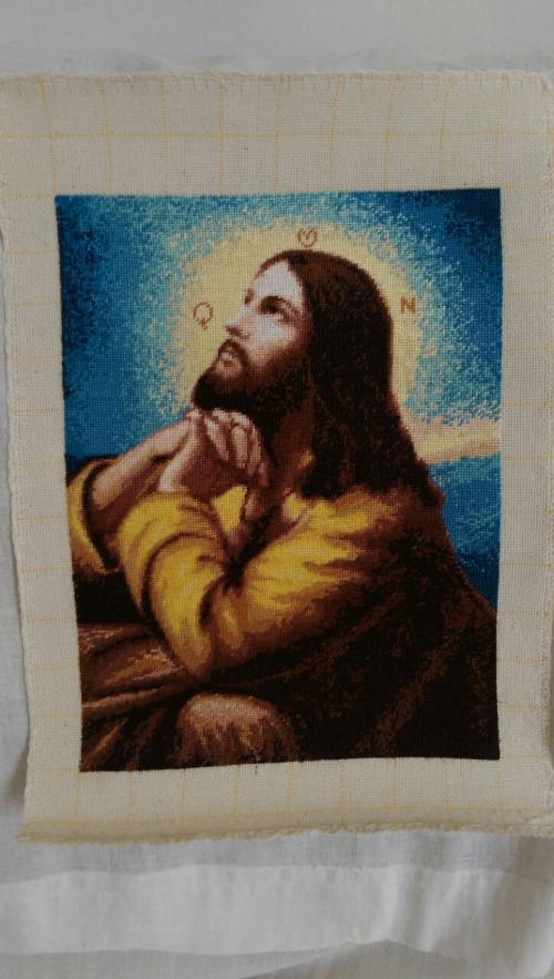 Cross-stitch Molеshtiyat sе Isus