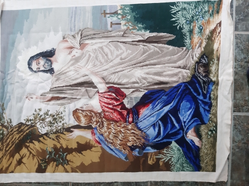 Cross-stitch The Resurrection of Jesus