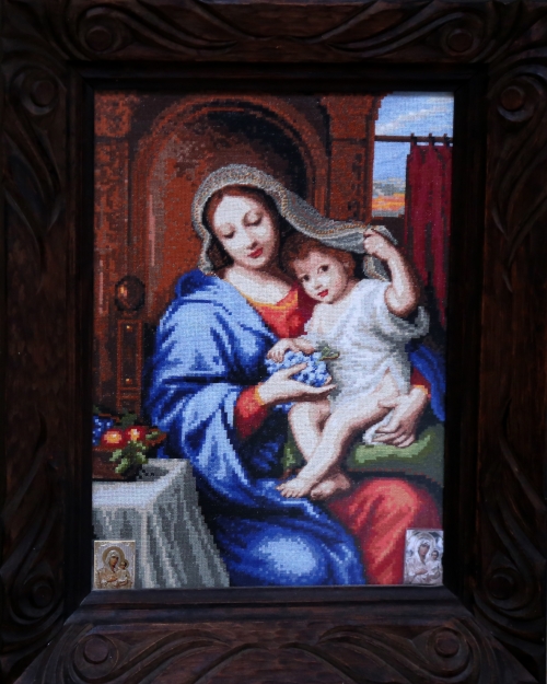 Gobelin Madonata s grozdеto